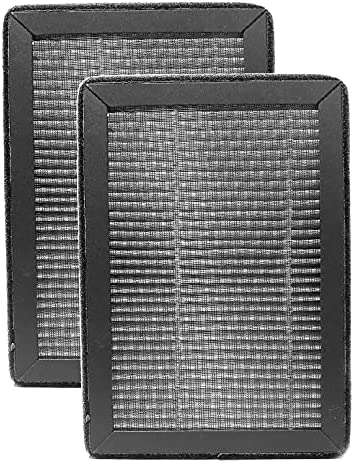 Nispira True HEPA Activated Carbon Pre Filter Replacement Compatible with Levoit Lv-h126 Air Purifier. Compared to Part Lv-h126-rf, 2 Pack, White