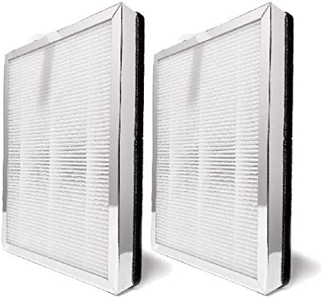 Nispira True HEPA Replacement Filter Compatible with Levoit LV-H128 Air Purifier Part Lv-h128-rf. 2 Packs