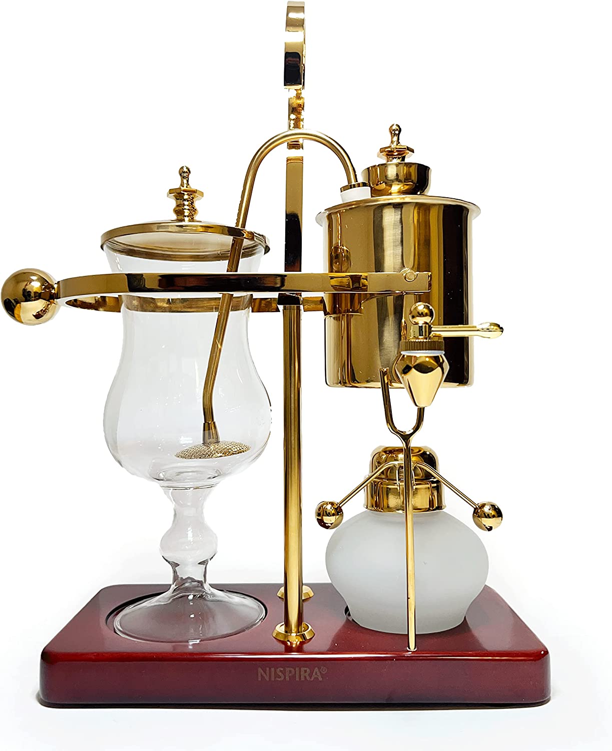 Siphon Coffee Maker, Luxury Royal Family Balance Syphon Coffee Maker Siphon  Brewer Elegant Design Retro-Style Coffee Maker Japanese Style Vacuum Glass