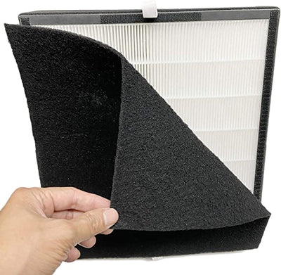 Nispira True HEPA Filter for Breathe FF50 FIT50 Smart Air Purifier HEPA-Pure FF50