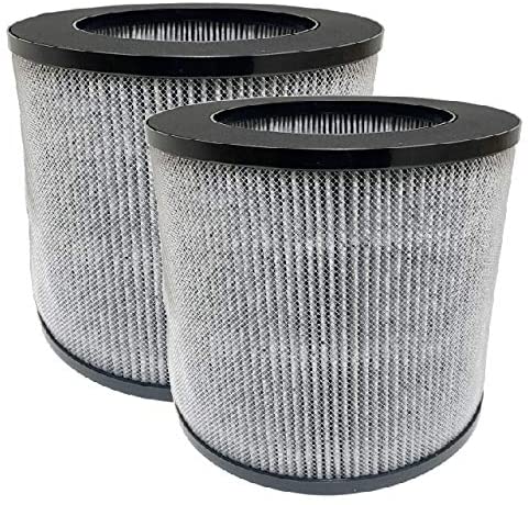 Nispira 3-in-1 True HEPA Carbon Filter Replacement Compatible with